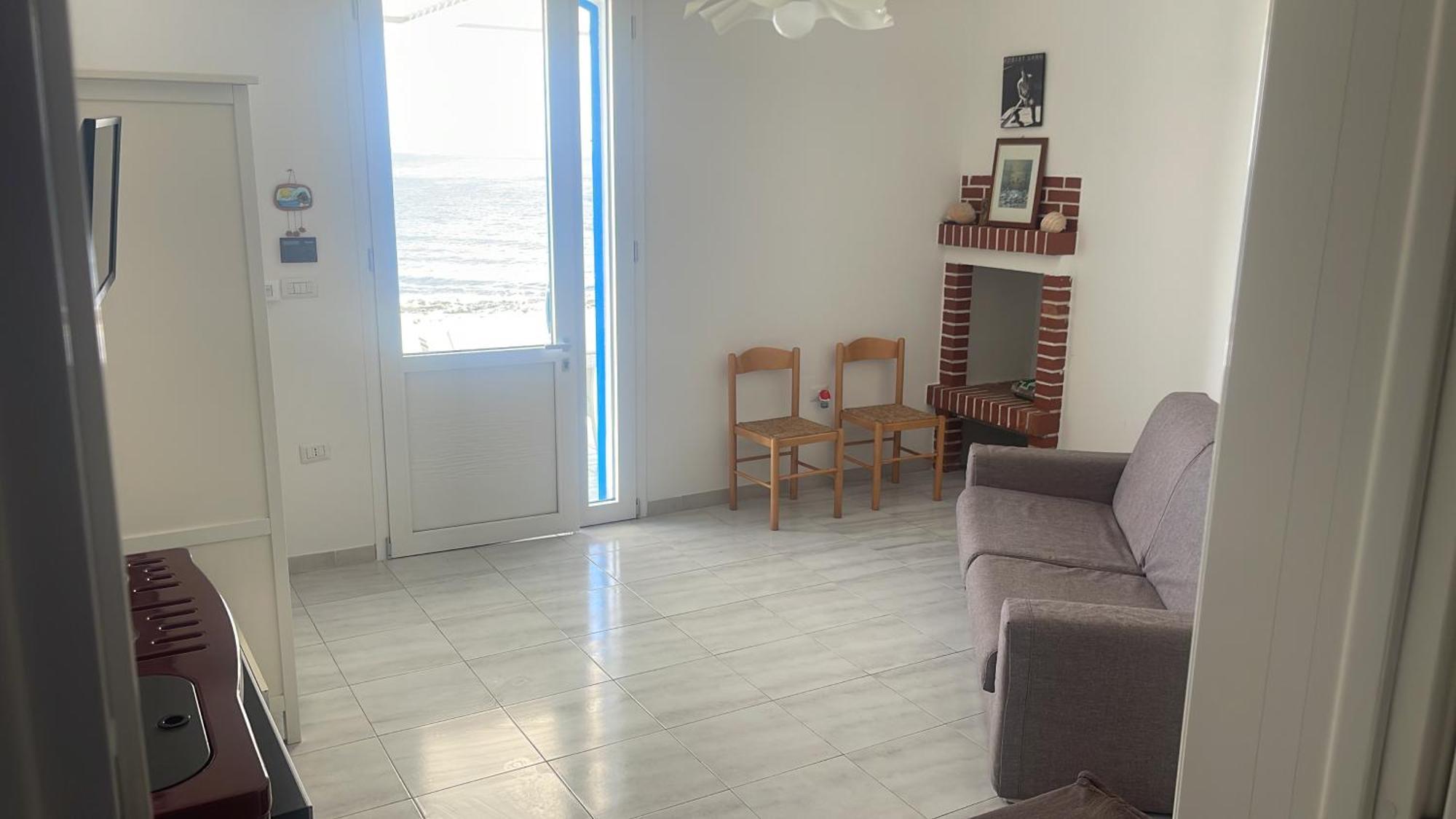 Casa Direttamente Sul Mare Villa Marina di Mancaversa Exteriör bild