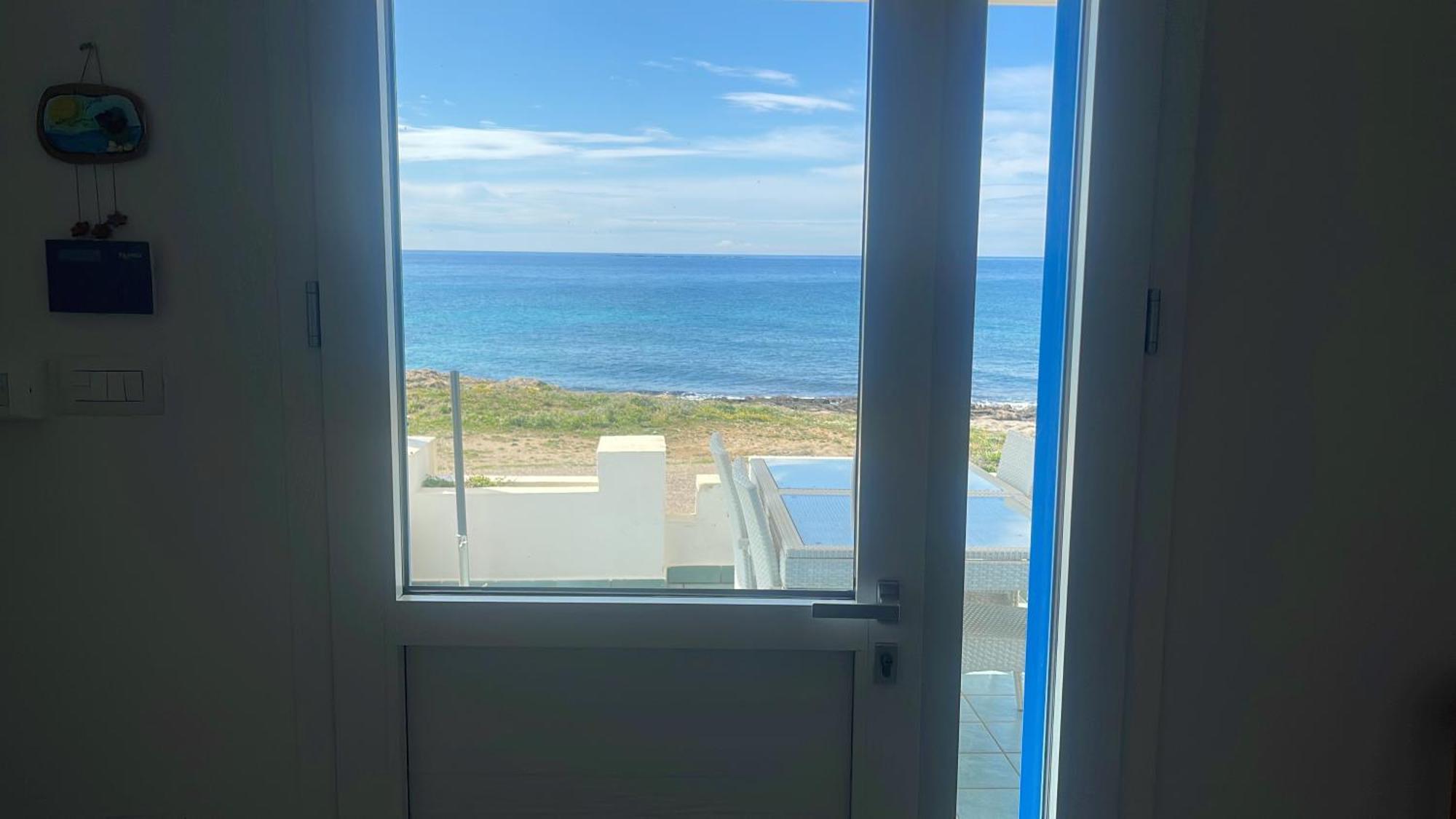 Casa Direttamente Sul Mare Villa Marina di Mancaversa Exteriör bild