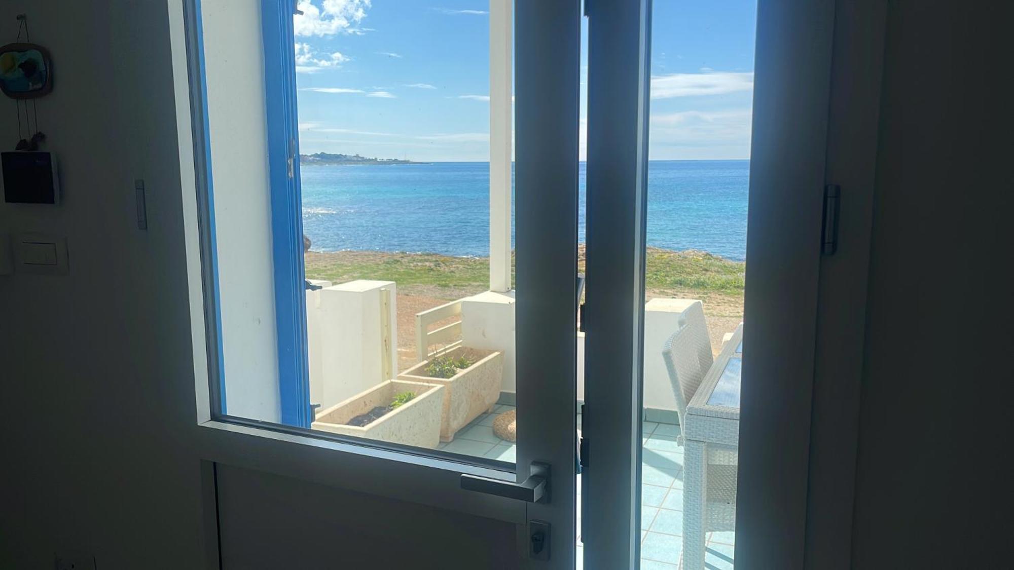 Casa Direttamente Sul Mare Villa Marina di Mancaversa Exteriör bild